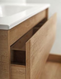 Тумба под раковину BelBagno подвесная 70x50см Rovere Nebrasca Nature KRAFT-700-2C-SO-RNN